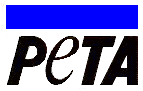 PETA's logo